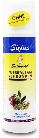 Sixtuwohl Fussbalsam Schrunden plus